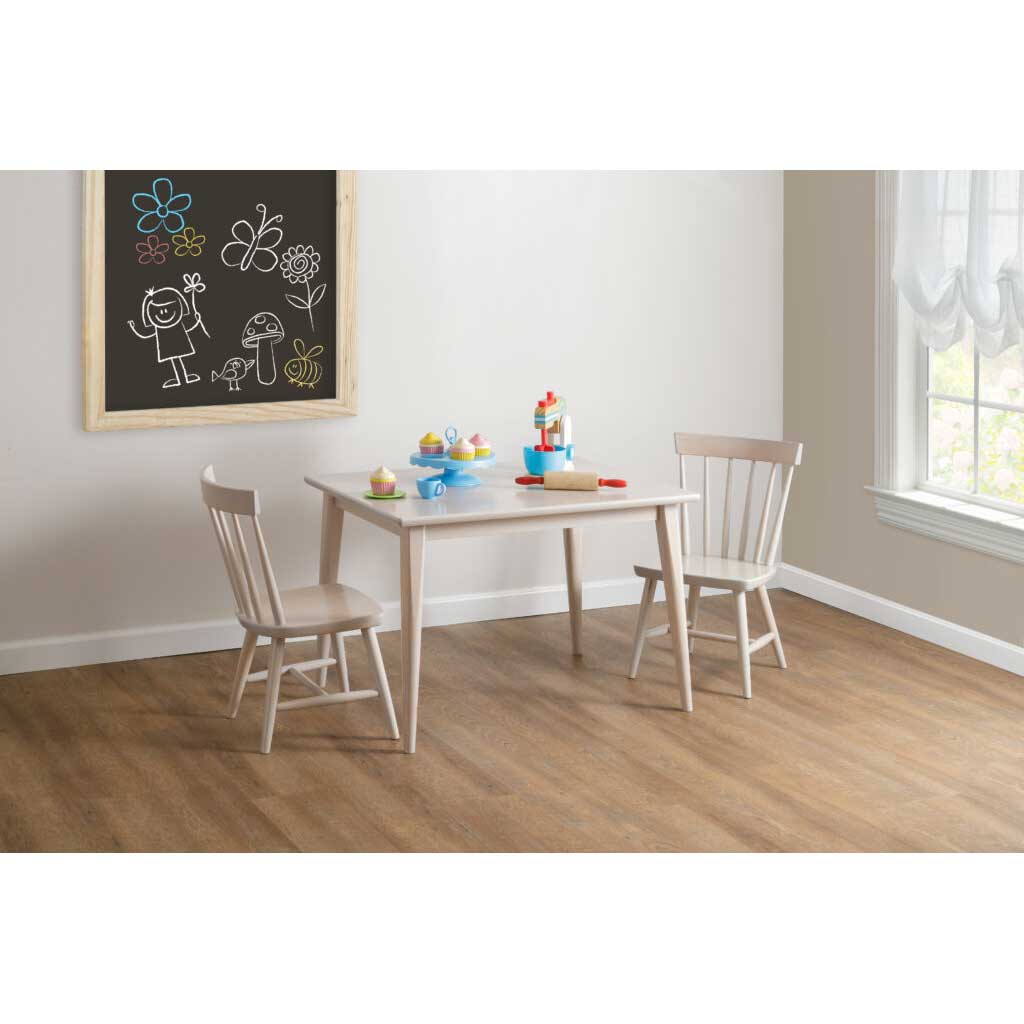 Modern Kid&#39;s Amish Solid Wood Play Dining Table