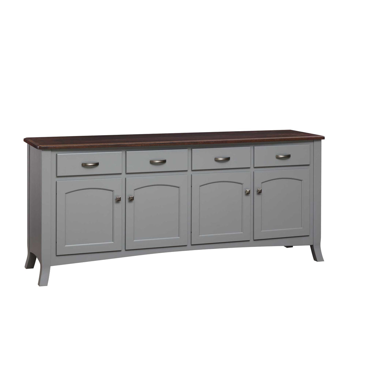 Amish Concord 4-Door Solid Wood Buffet