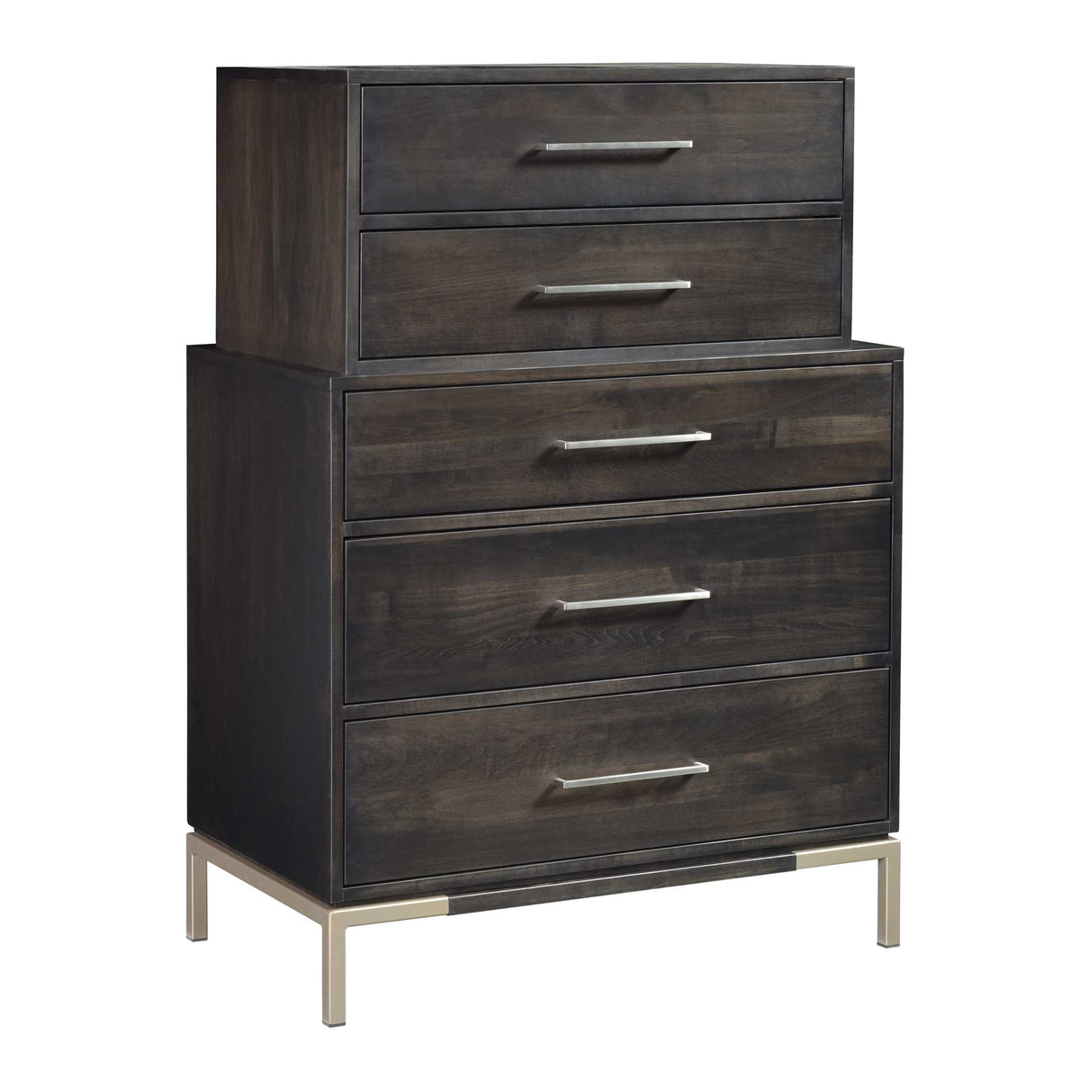 Amish Tribeca Modern 6pc Bedroom Set - Quickship