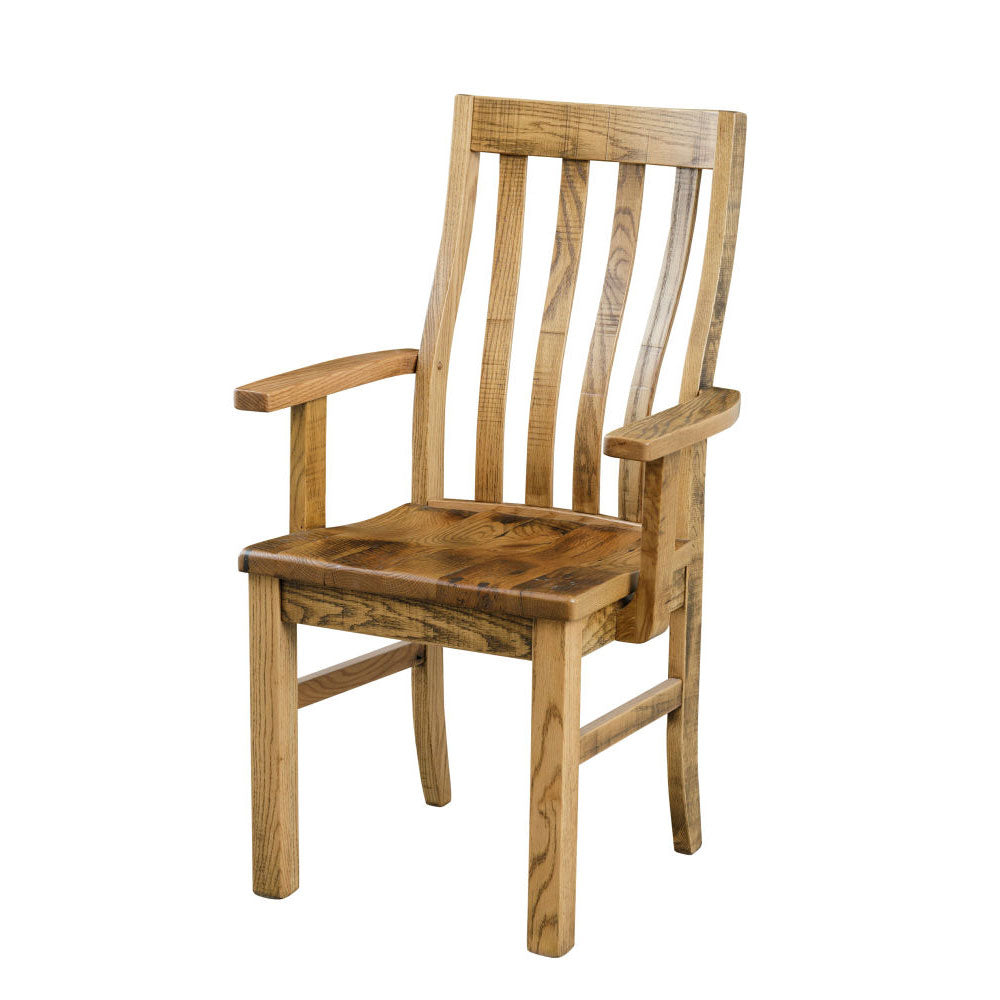 Silla Amish Preston recuperada Barnwood