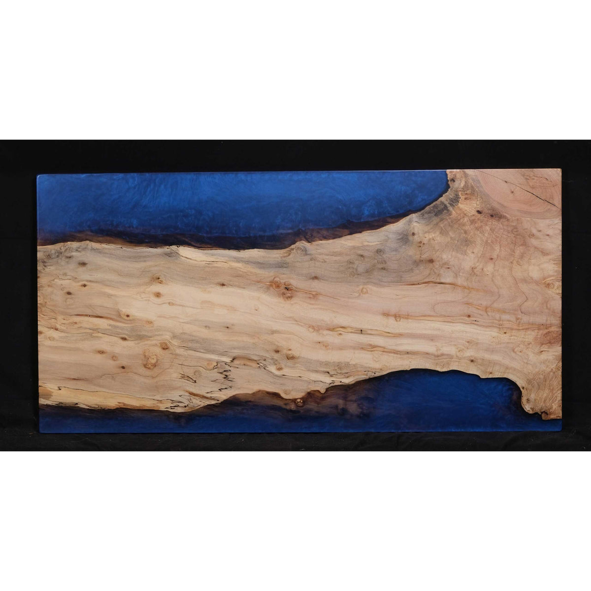 Amish Maple 24&quot; wide x 48&quot; long x 1 ½&quot; thick&quot; thick Retangular Live Edge Coffee Table Slab