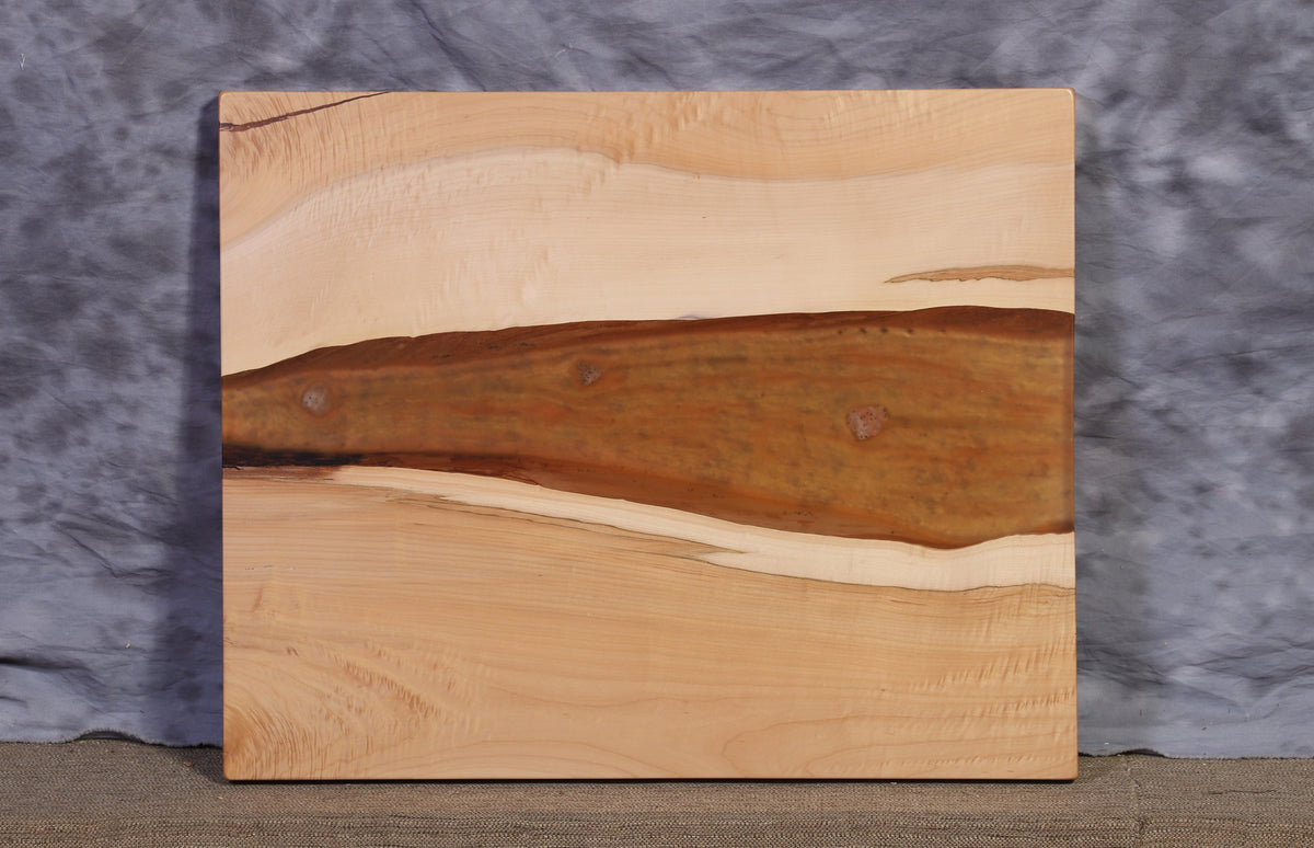 Live Edge Slab maple lava river 24&quot; wide x 30&quot; long x 1 ¾&quot; thick for Rectangular Coffee Table