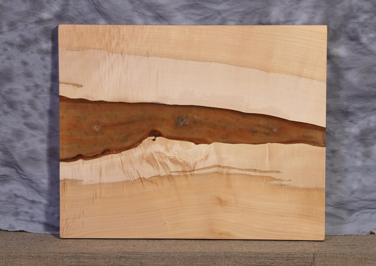 Live Edge Slab maple lava river 24&quot; wide x 30&quot; long x 1 ¾&quot; thick for Rectangular Coffee Table