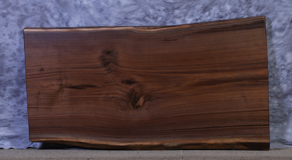 Live Edge Slab walnut 29&quot; - 31&quot; wide x 58&quot; long x 2&quot; thick for Rectangular Coffee Table