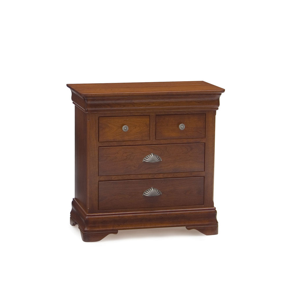 Amish Marseilles 3-Drawer Bedside Chest