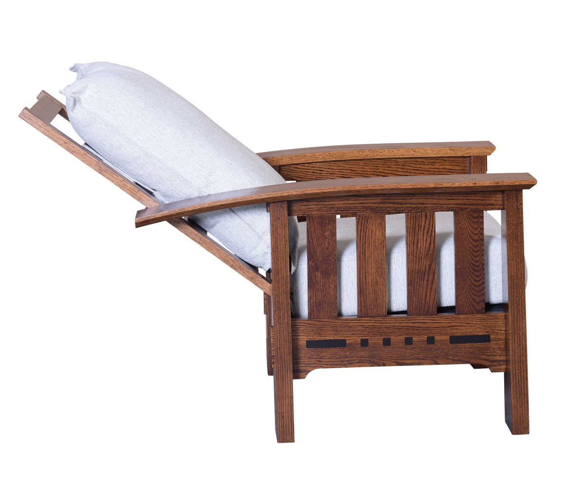 Silla Amish Morris Van Nuys de madera maciza