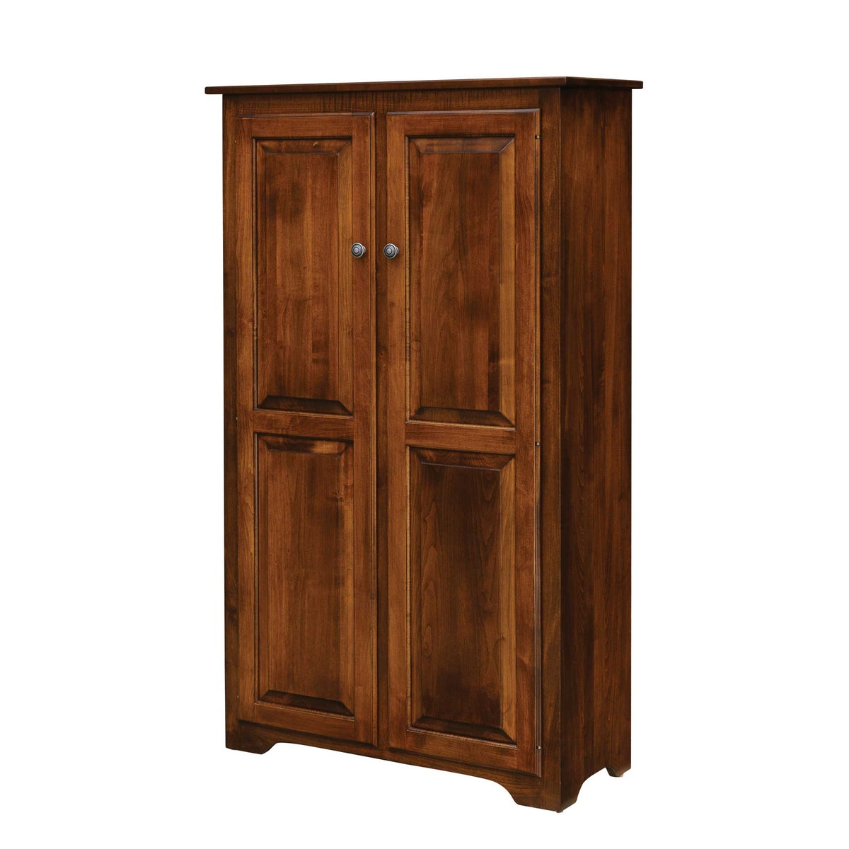 Amish Eden 60&quot;h Solid Wood Bookcase with Doors