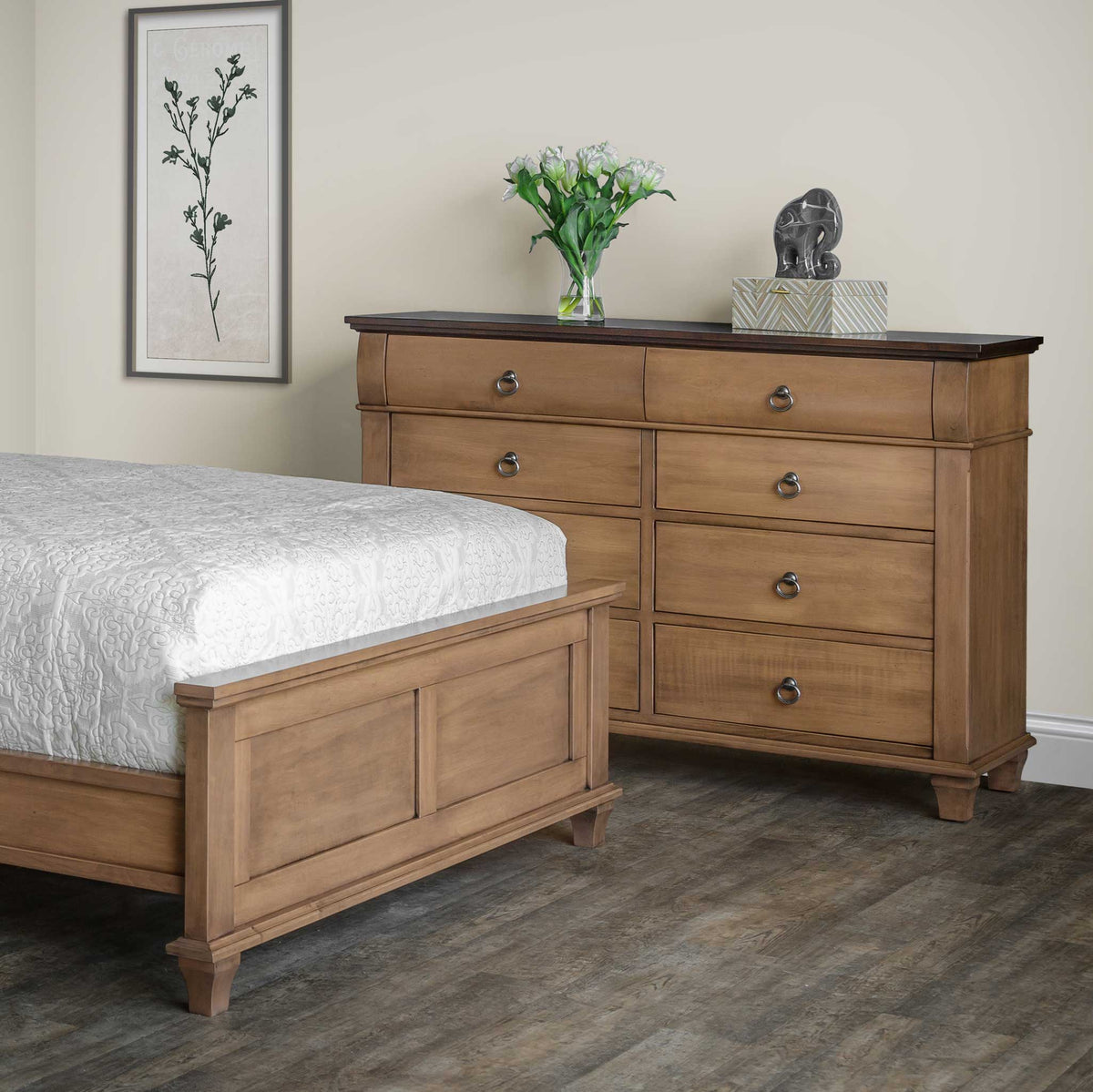 Amish Avignon High Double Dresser