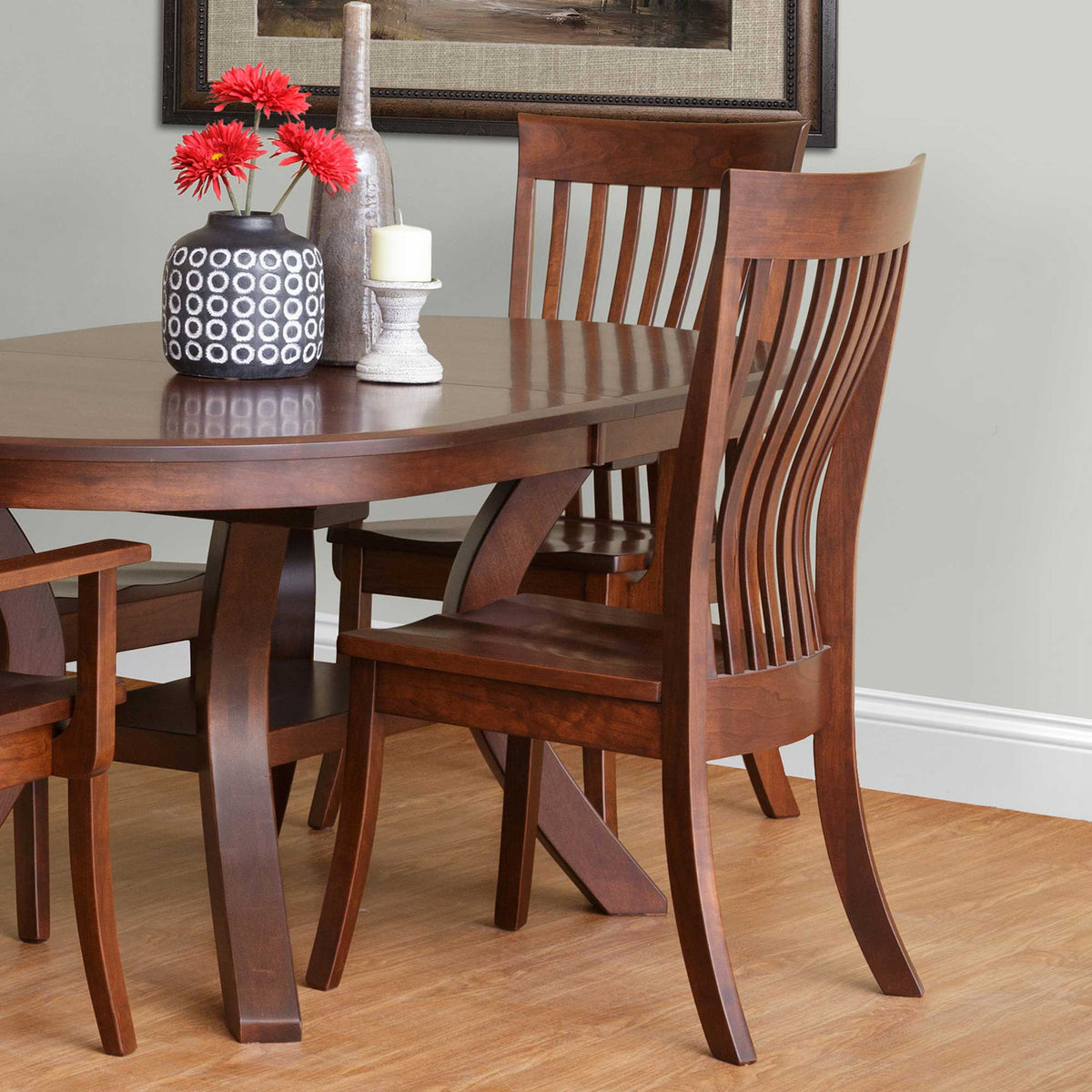 Amish Christy Lumbar Dining Chair