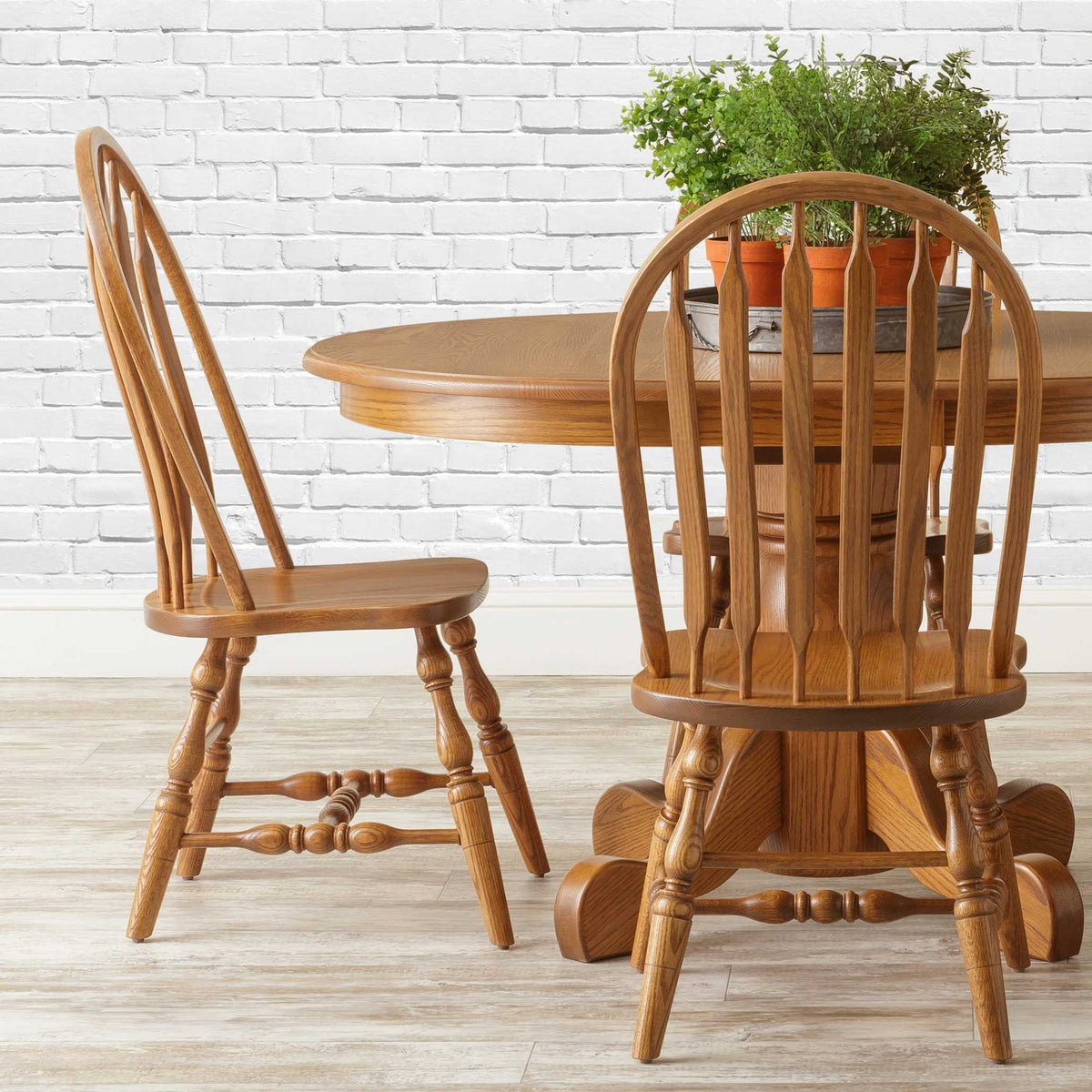 Amish Bent Paddle Windsor Dining Chair