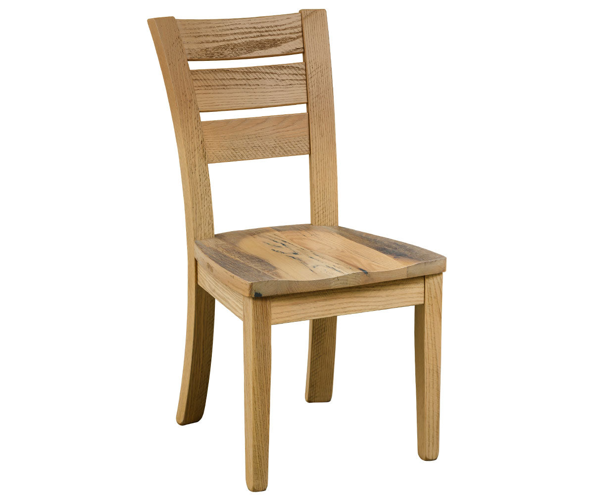 Juego de caballete de comedor de madera de granero recuperada Amish Silverton