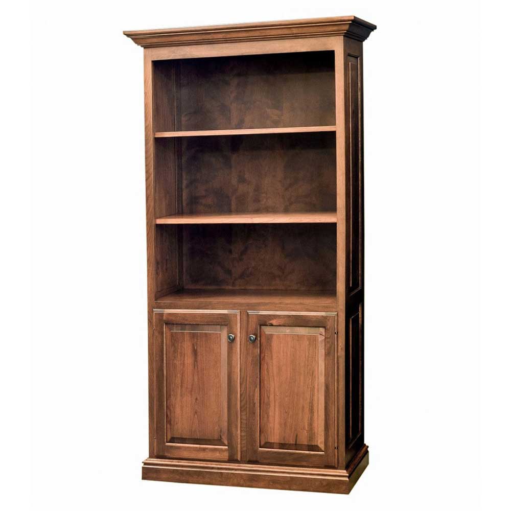 Amish Office Pro 6&#39; Bookcase with Doors