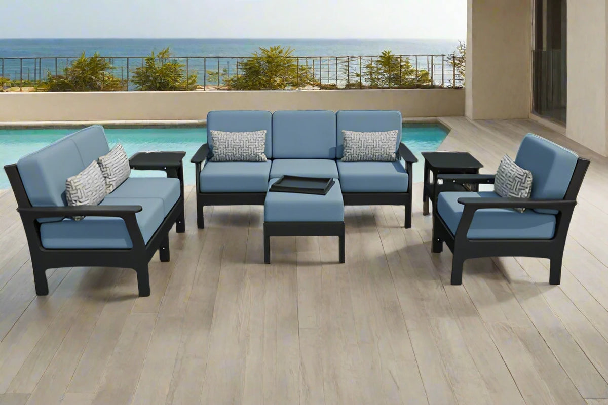 VaraMora Amish Patio 6-Piece Sofa Set