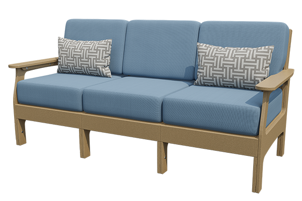 VaraMora Amish Patio 3 Seat Sofa