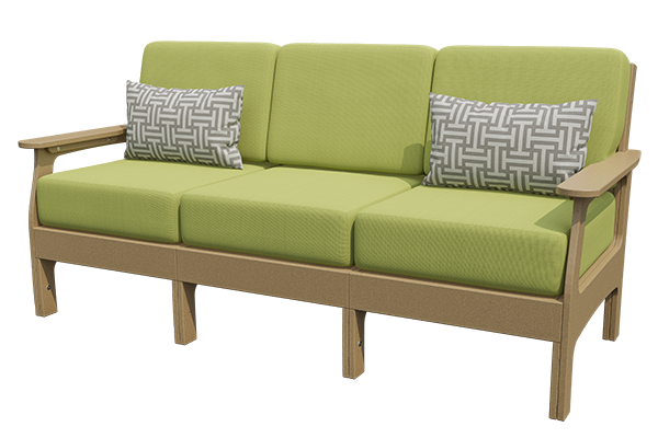 VaraMora Amish Patio 3 Seat Sofa