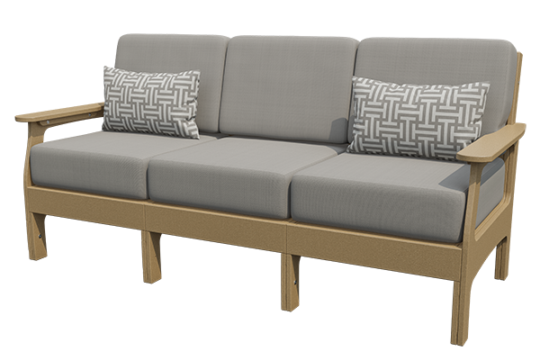 VaraMora Amish Patio 3 Seat Sofa