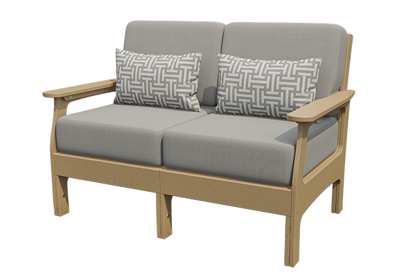 VaraMora Amish Patio 2 Seat Loveseat