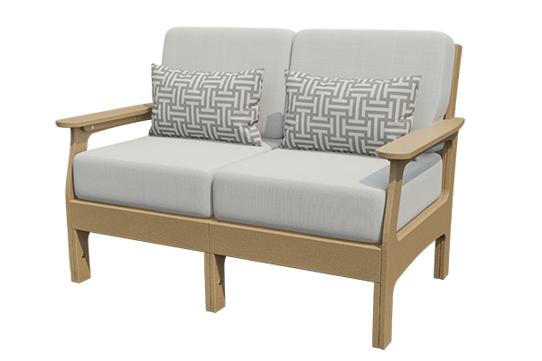 VaraMora Amish Patio 2 Seat Loveseat