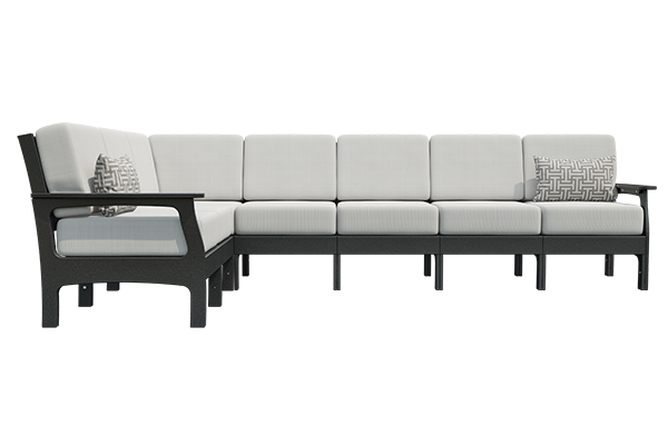 VaraMora Amish Patio 7 Seat Corner Sectional