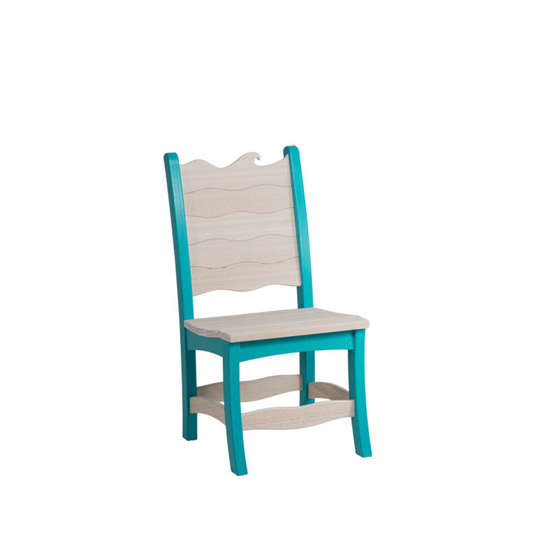 Amish Patio Poly Wave Dining Chair