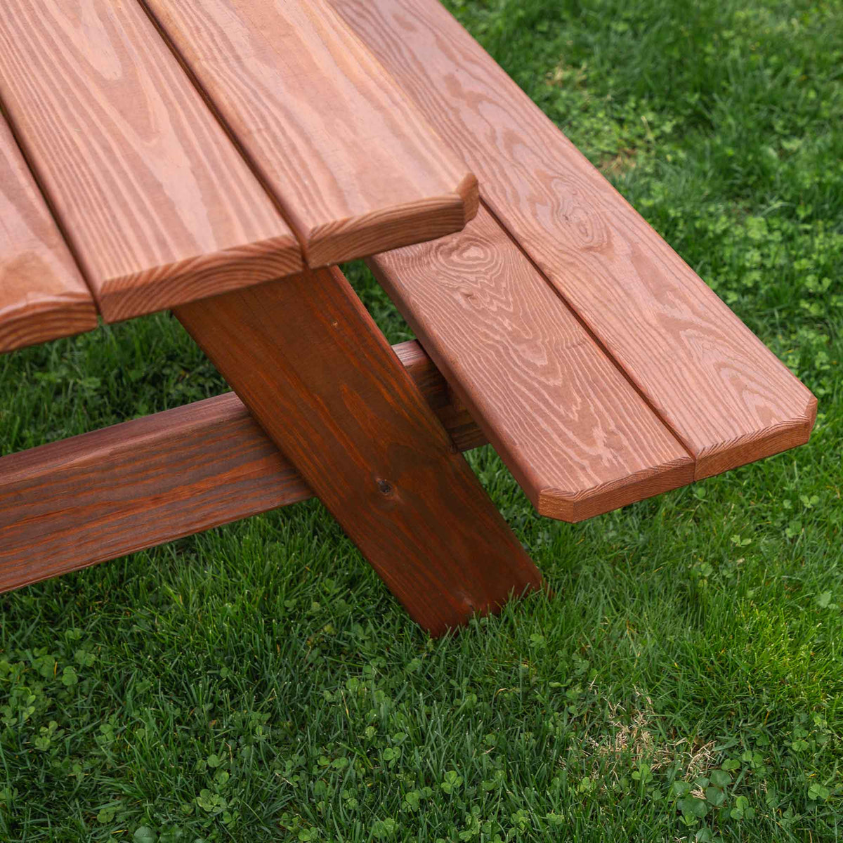 Amish 3x6 Solid Wood Picnic Table - snyders.furniture