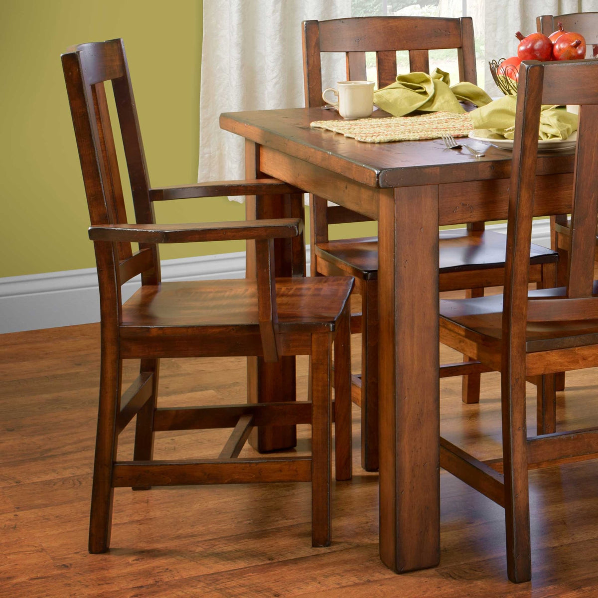 Amish Ancient Mission Rustic Dining Chair