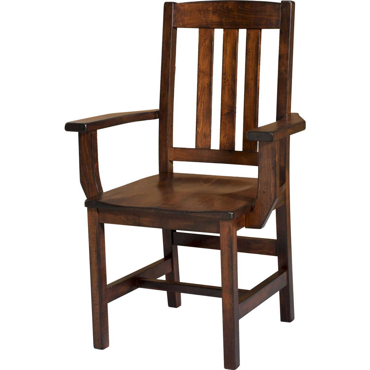 Amish Ancient Mission Rustic Dining Chair