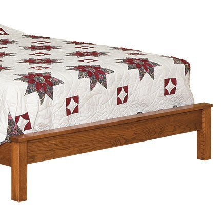 Amish Eden Classic Curved Bed - snyders.furniture