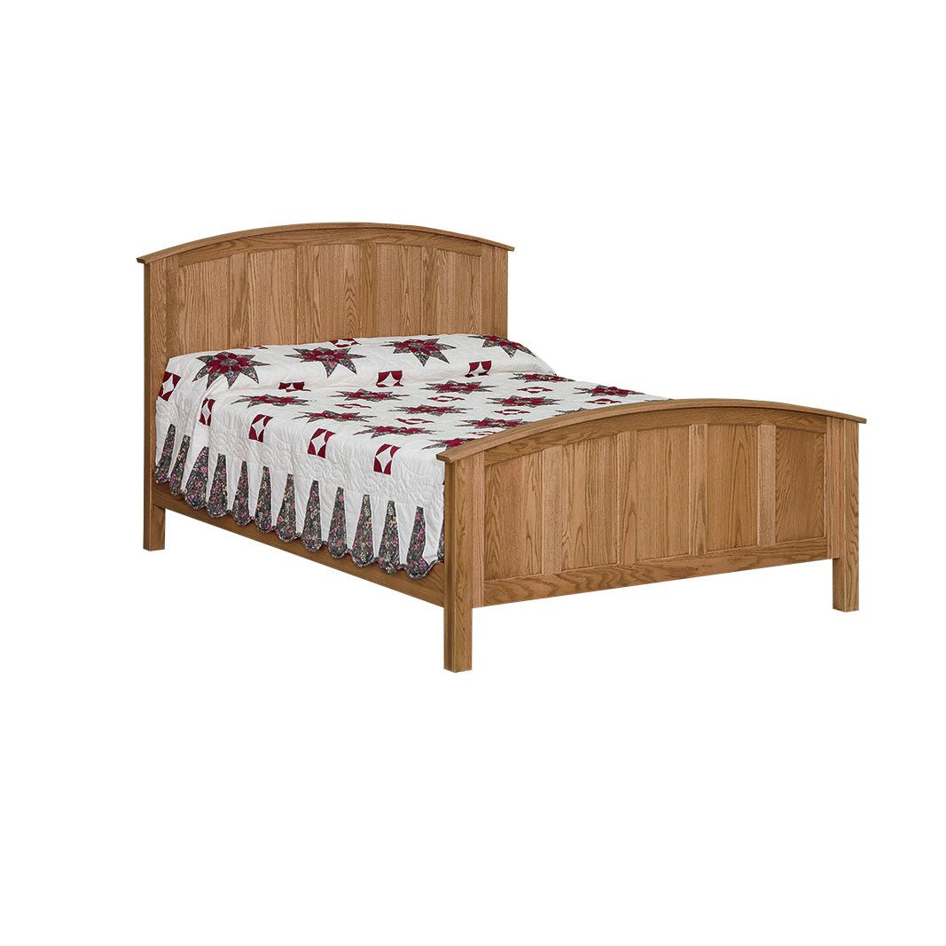 Amish Eden Classic Curved Bed - snyders.furniture