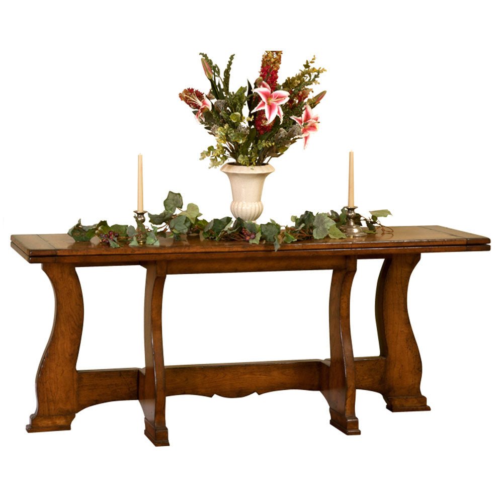 Amish French 72&quot; Expandable Hall Table