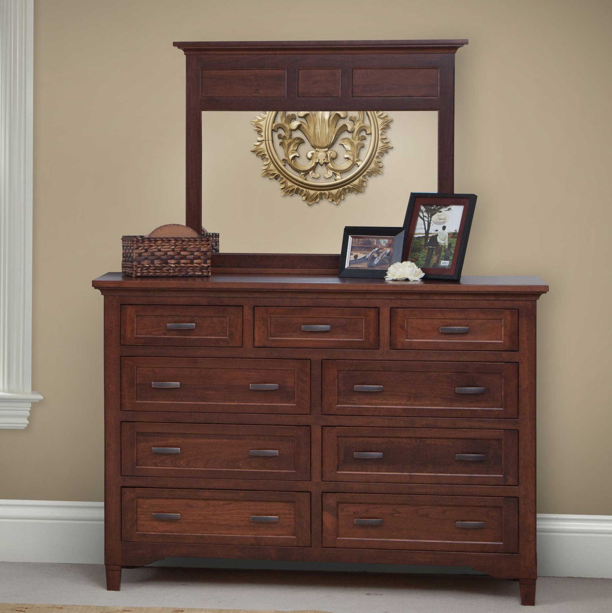 Amish Lexington 4 pc Storage Bedroom Set - snyders.furniture