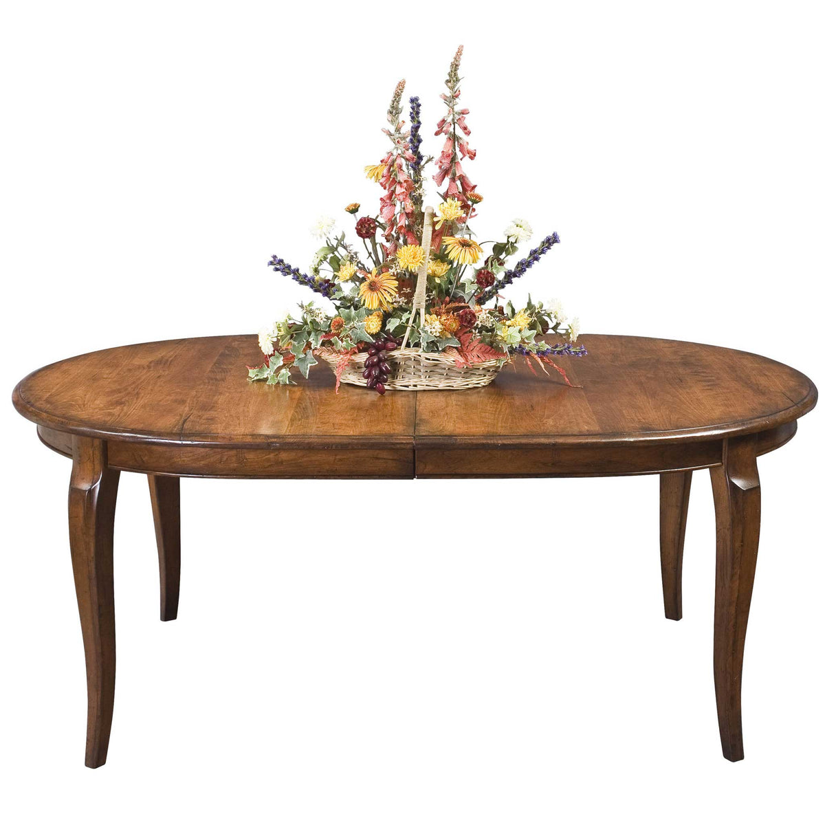 Amish Oval Expandable  Dining Table