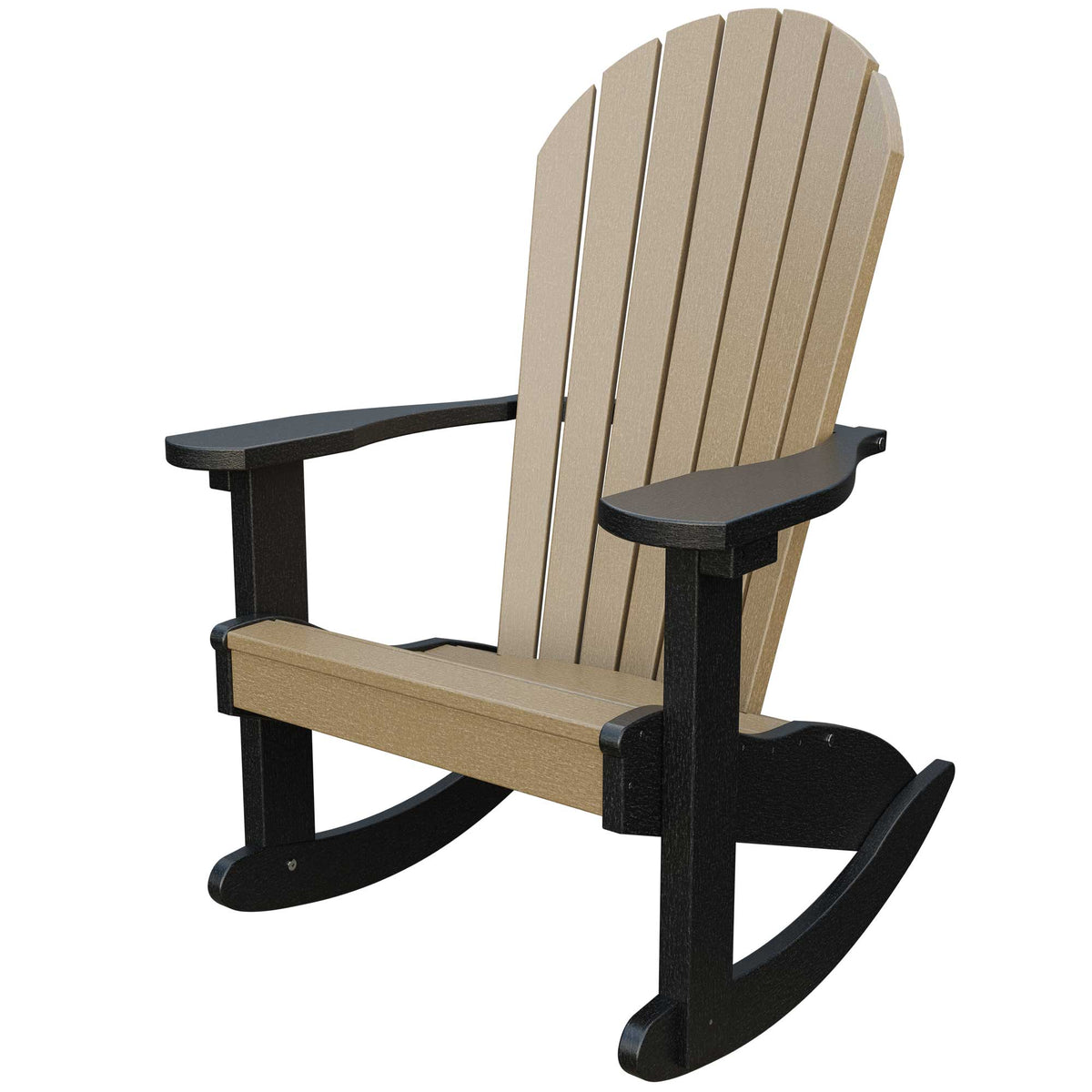 Amish Poly Adirondack Patio Rocker - Quickship - snyders.furniture