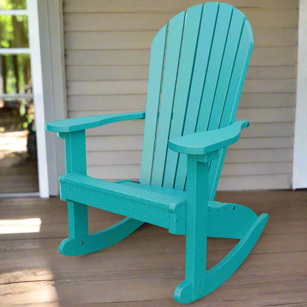 Amish Poly Adirondack Patio Rocker - Quickship - snyders.furniture