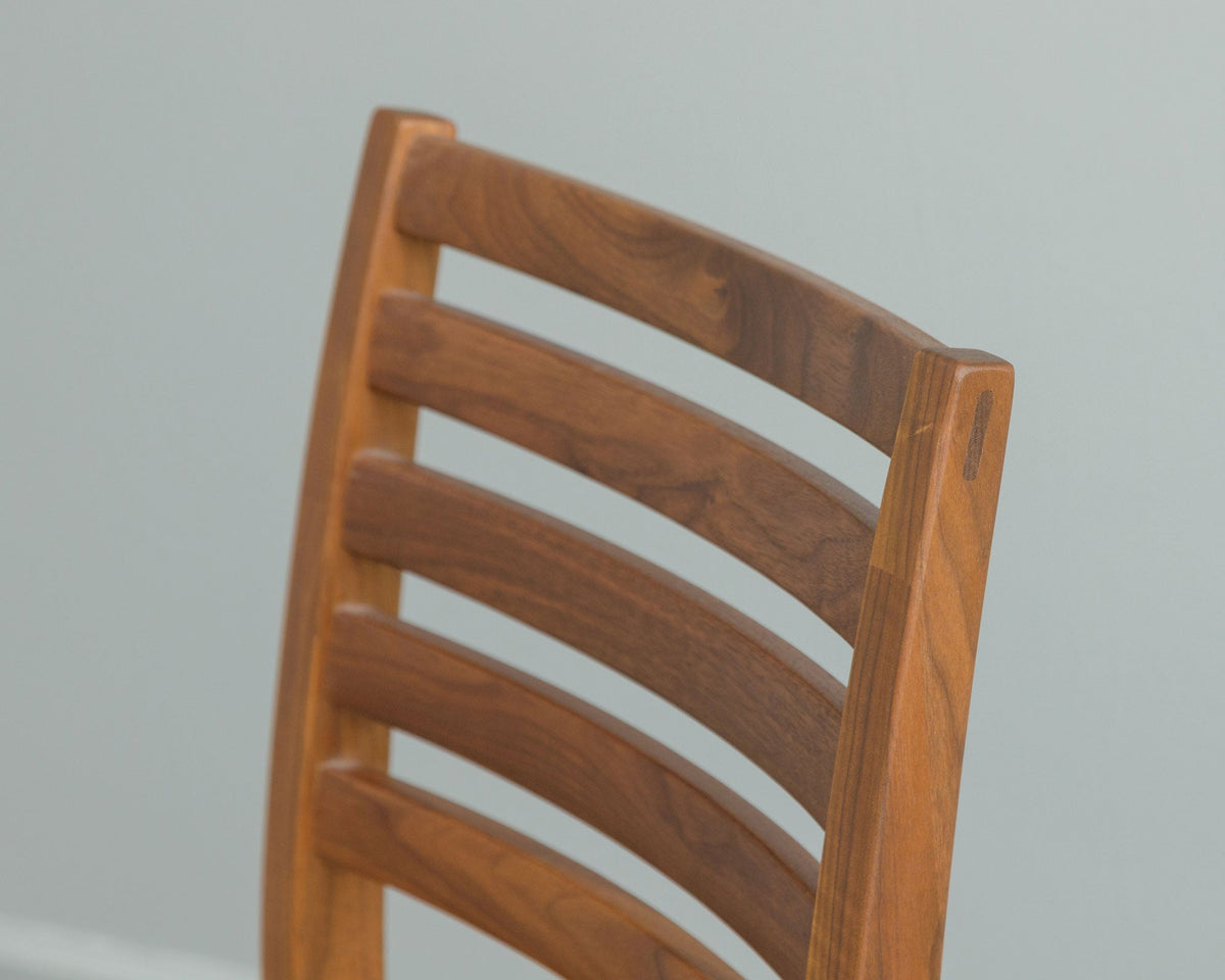 Amish Rettew Solid Wood Bar Stool with Back - snyders.furniture