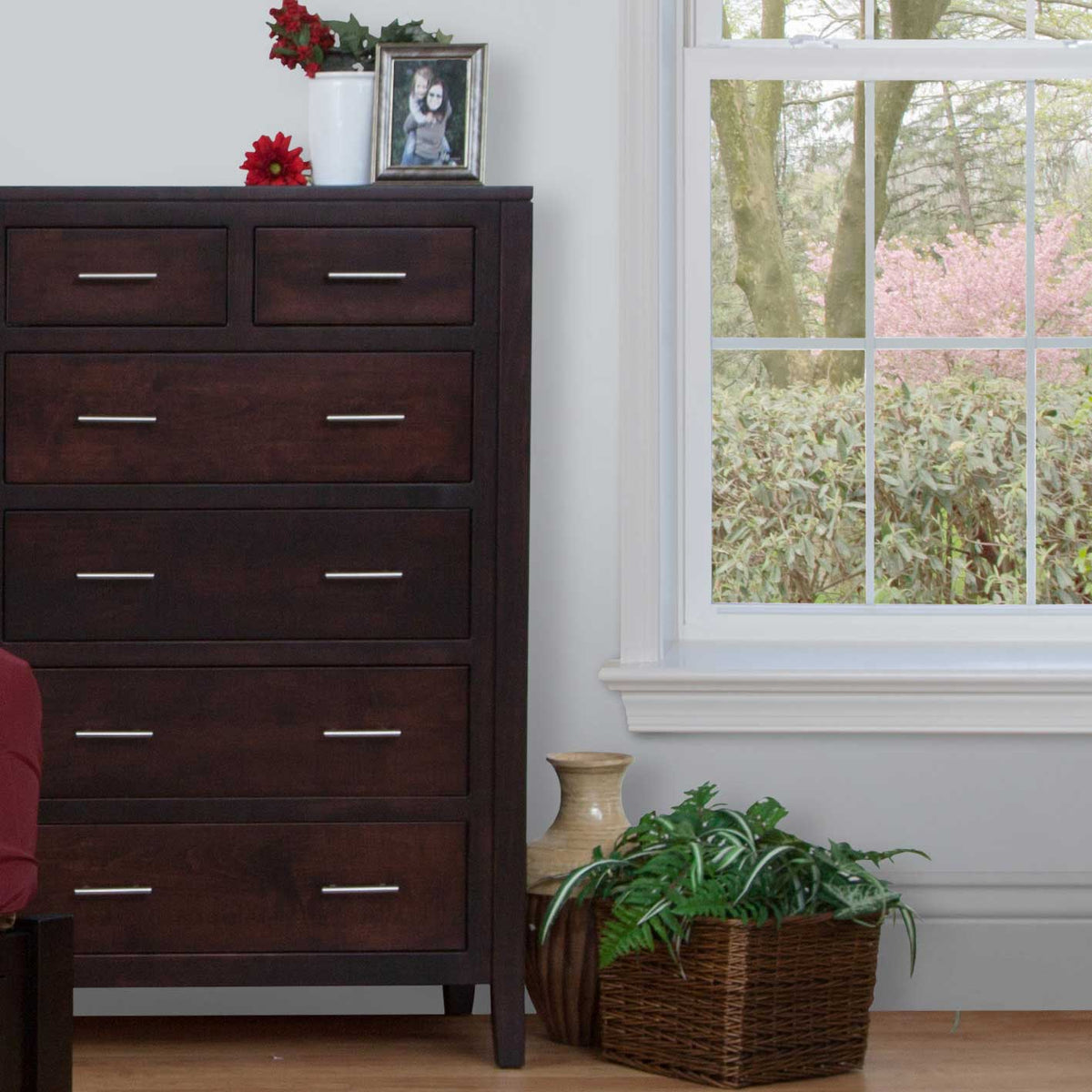 Amish Tuscany Modern Chest of Drawers