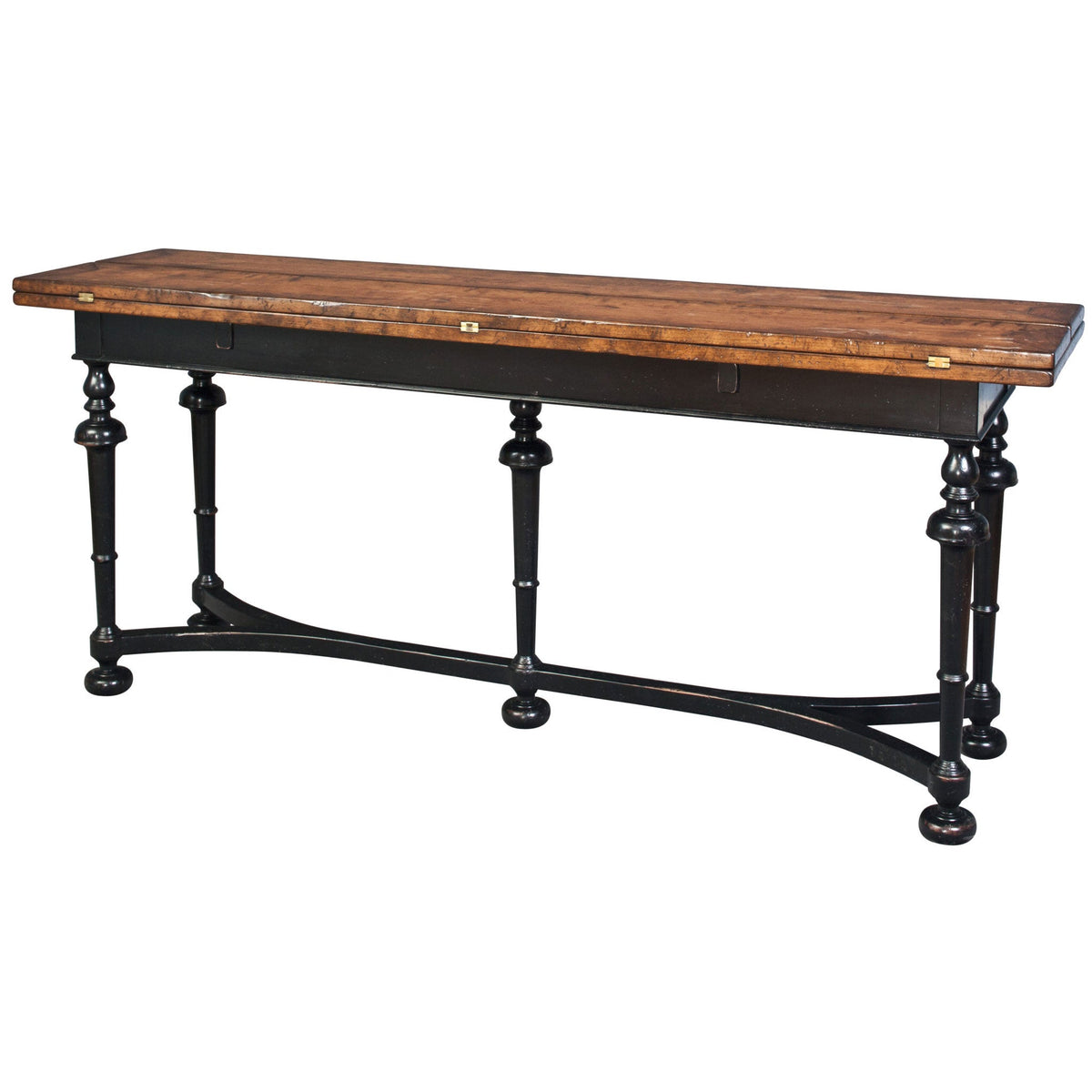 Amish Williamsburg Colonial Expandable Hall Table