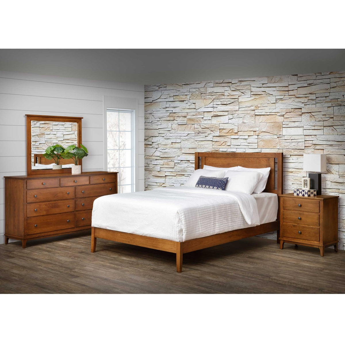 Amish Wynmoor 4pc Bedroom Set - snyders.furniture