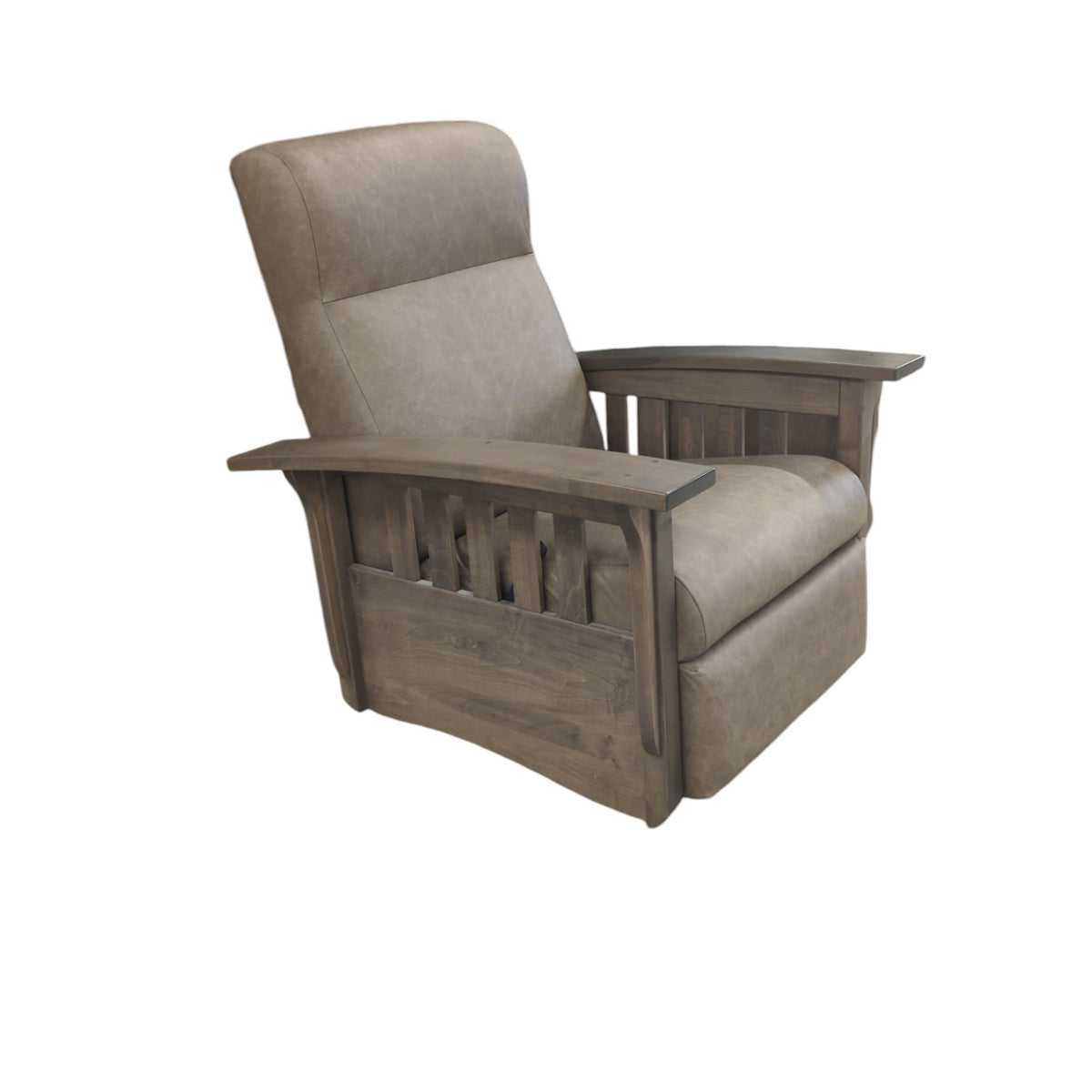 Classic Mission Swivel Recliner | In - Stock - snyders.furniture