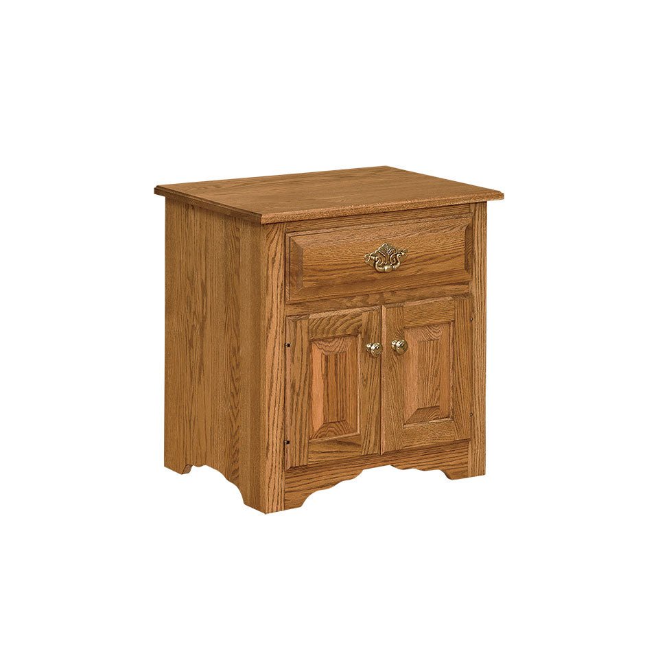 Eden Amish Country 1 Drawer 2 Door Nightstand - snyders.furniture