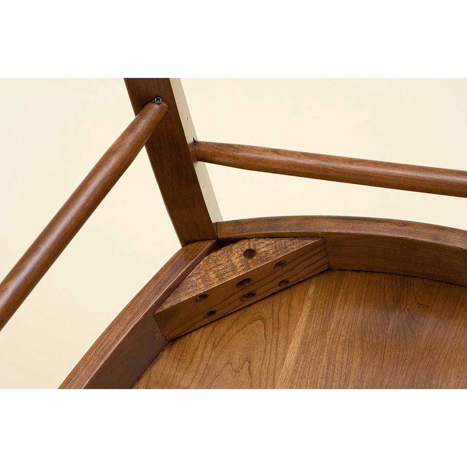 Amish Houghton Lumbar Dining Chair