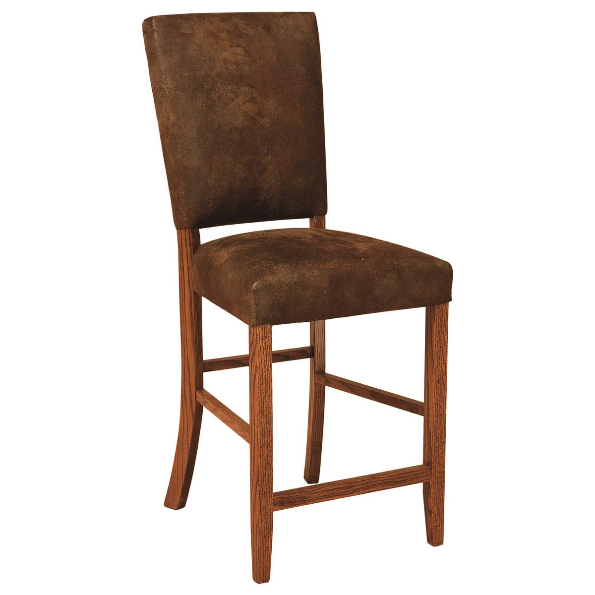 Amish Warner Cushion Bar Chair