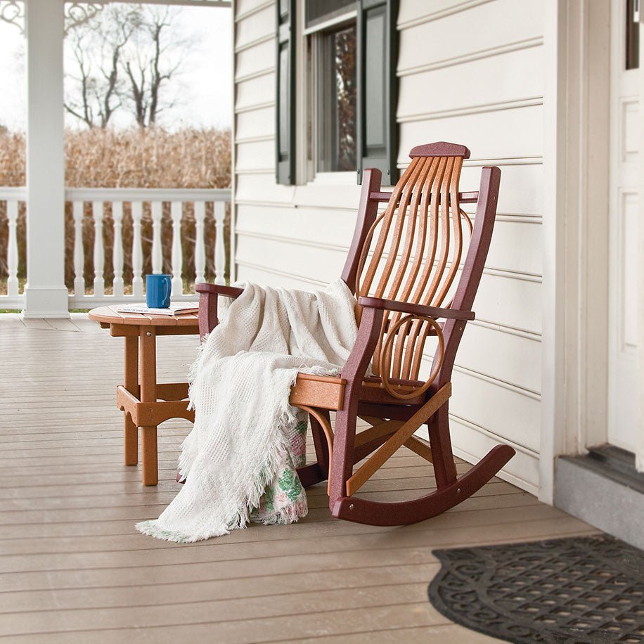 Amish polywood shop rocking chairs