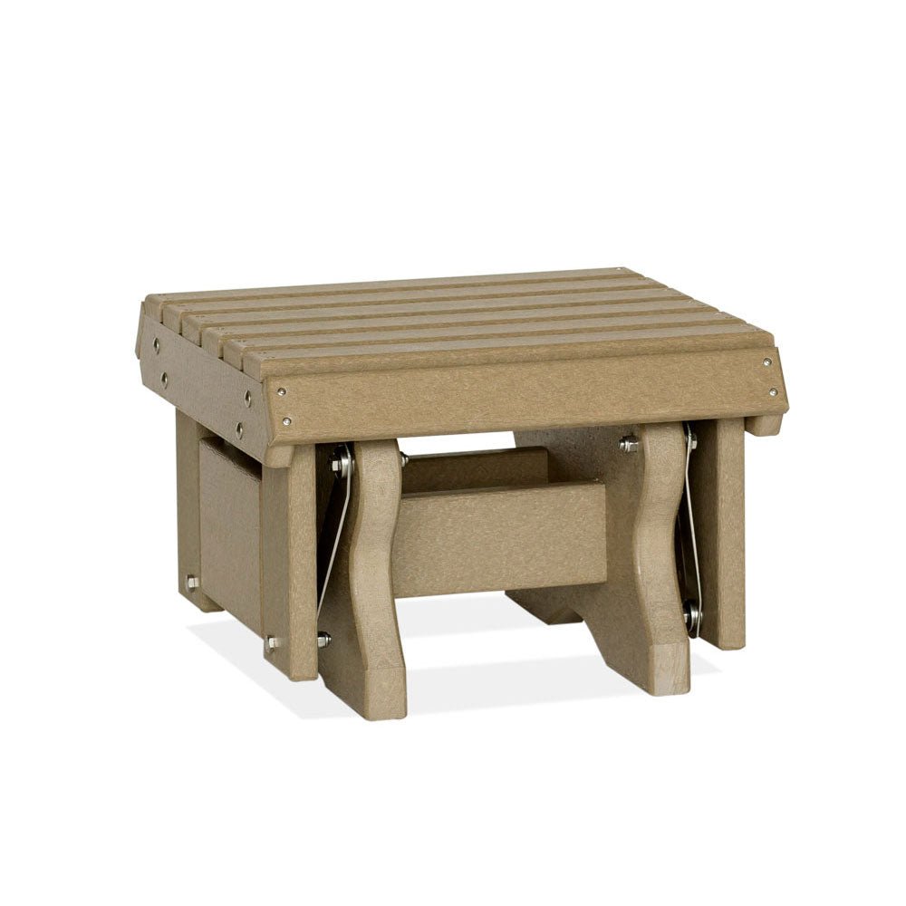 Amish Patio Gliding Footstool - snyders.furniture