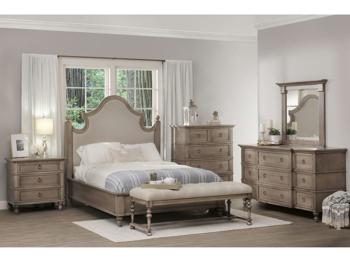 Amish Solid Wood Ashbridge Panel Bed - snyders.furniture