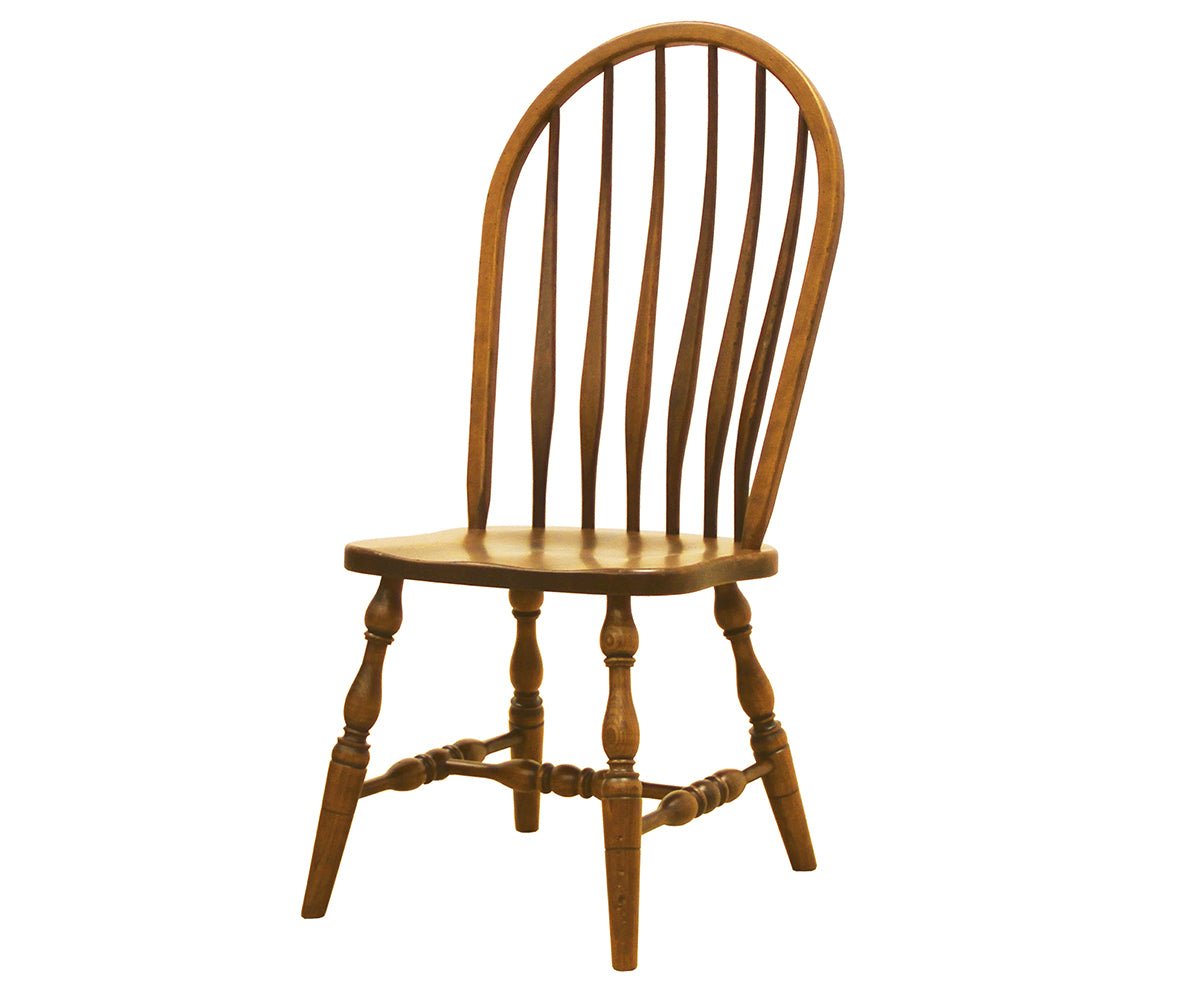 Amish Solid Wood Bent Feather Chairs - snyders.furniture