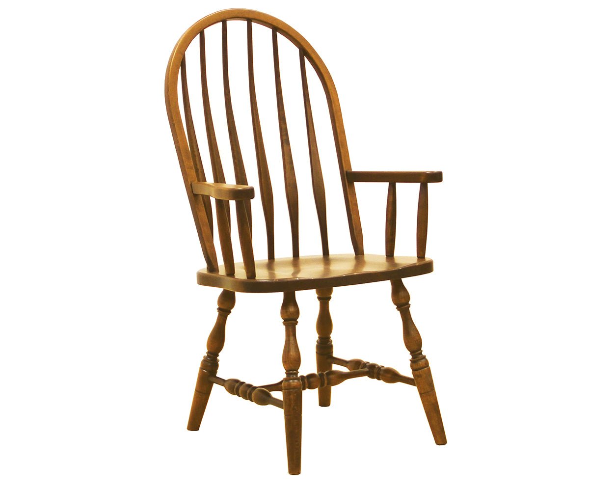 Amish Solid Wood Bent Feather Chairs - snyders.furniture