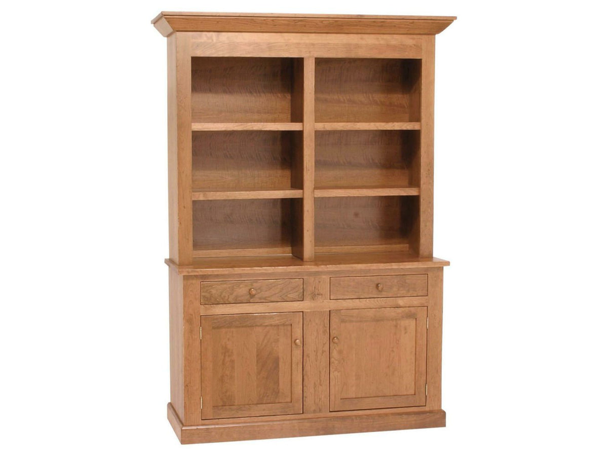 Amish Solid Wood Charleston Hutch - snyders.furniture