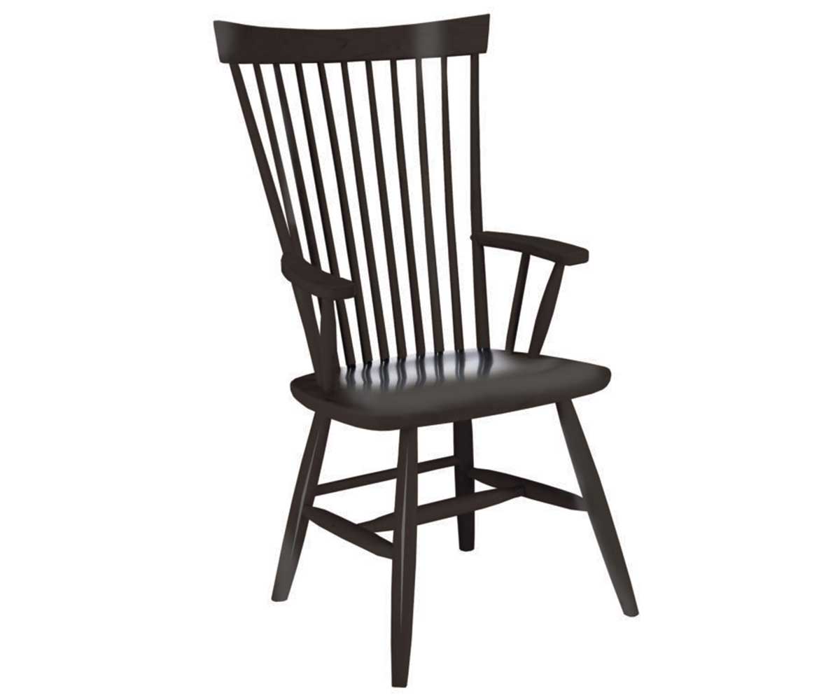 Amish Solid Wood Coventry Chair - snyders.furniture