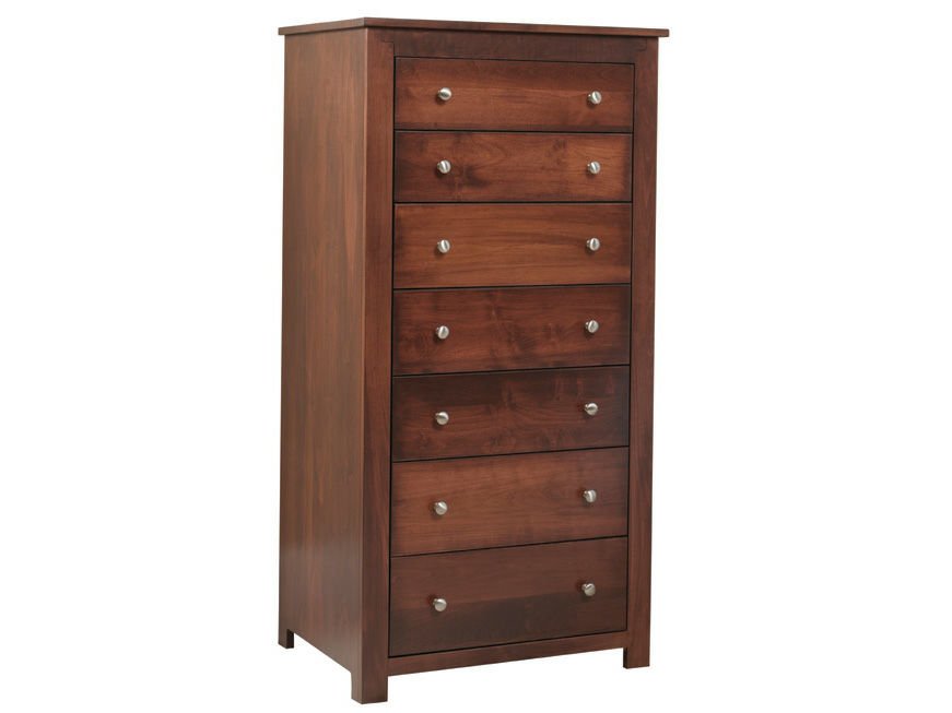 Amish Solid Wood Poughkeepsie Lingerie Chest - snyders.furniture